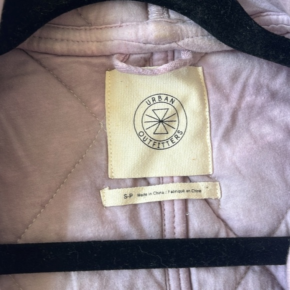 Urban Outfitters purple tie dye puffy jacket - Picture 2 of 3